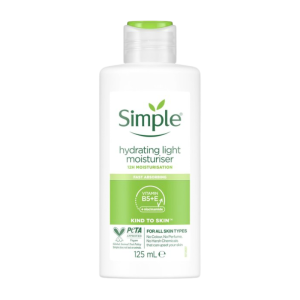 Simple hydrating light moisturiser 125ml