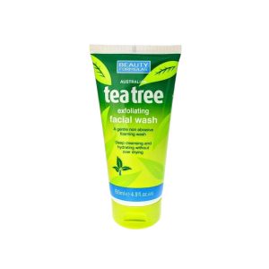 Beauty Formulas Tea Tree Exfoliating Facial Wash