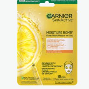 Garnier Vitamin C Sheet Mask for Glowing & Smooth Skin – 1 Pc