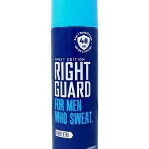 Right Guard Sport Unscented Aerosol Antiperspirant Spray – 6 oz