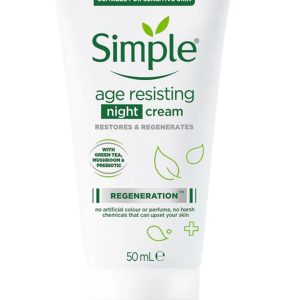 Simple Regeneration Age Resisting Night Cream – 50 ml