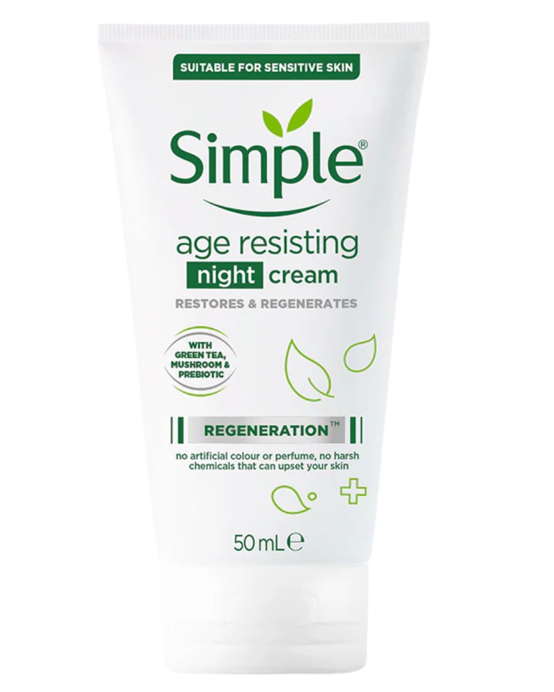 Simple Regeneration Age Resisting Night Cream – 50 ml