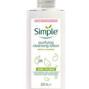Simple Kind to Skin Purifying Cleansing Lotion – 200 ml