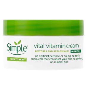 ChatGPT said: Simple Kind to Skin Vital Vitamin Night Cream – 50 ml