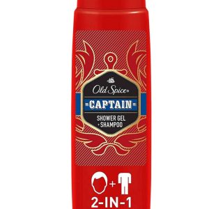 Old Spice Captain 2-in-1 Shower Gel & Shampoo – 250 ml