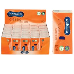 EH Paloma 3-Ply Classic Super Soft Pocket Tissues – (pack size varies)