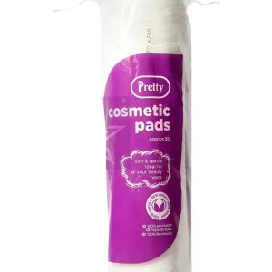 Pretty Cosmetic Cotton Pads – 80 pcs