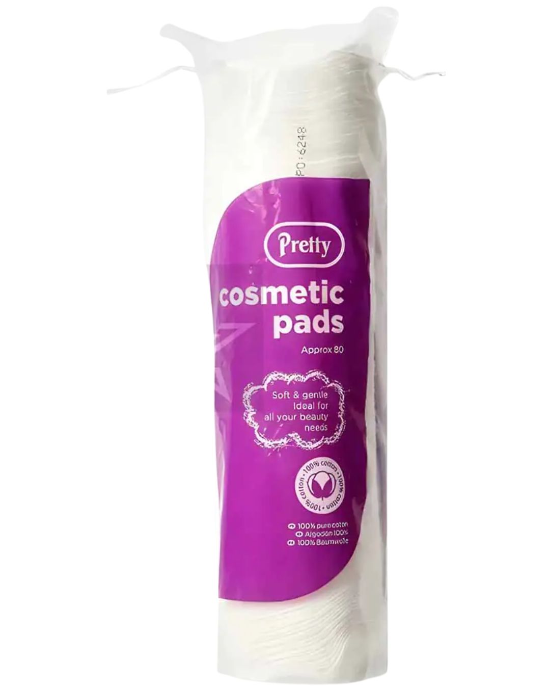 Pretty Cosmetic Cotton Pads – 80 pcs