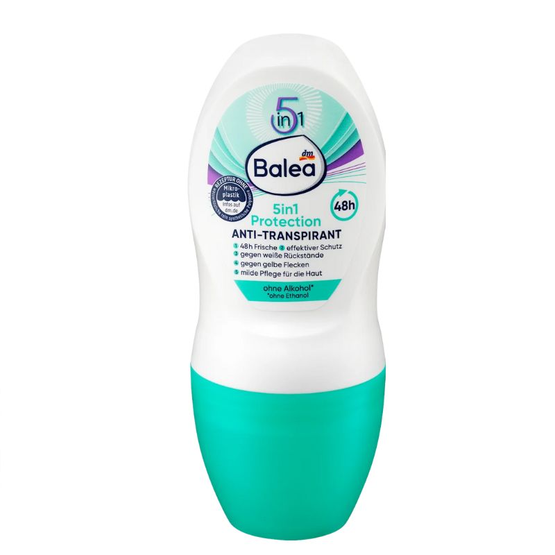 Balea Antitranspirant Deo Roll-on 5in1 Protection, 50 ml