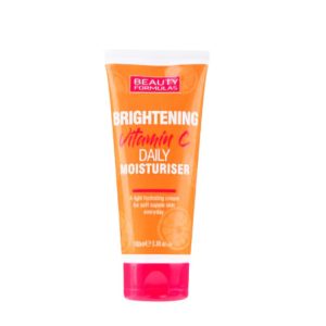 Beauty Formulas Brightening Daily Moisturiser 100MlBeauty Formulas – Brightening Daily Moisturiser – 100 ml Keeps skin hydrated and radiant every day with gentle brightening ingredients. ✅ Provides long-lasting moisture and softness ✅ Helps even out skin tone and reduce dullness ✅ Suitable for daily use on all skin types ✅ Lightweight, non-greasy formula