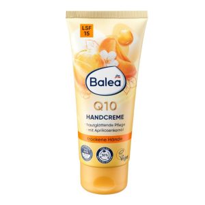Balea Handcreme Q10 mit Aprikosenöl und LSF15, 100 ml