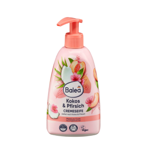 Balea Cremeseife Pfirsich & Kokos, 500 ml