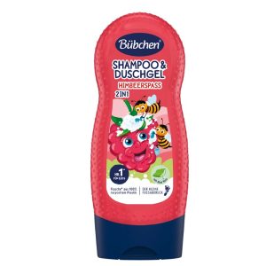 Bübchen Kinder Shampoo & Duschgel Himbeerspaß, 230 ml