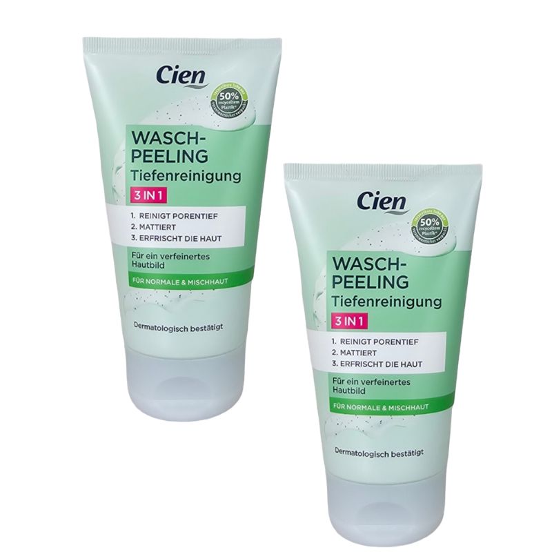 Cien Wash Scrub 3 in 1 Deep Cleansing 150ml