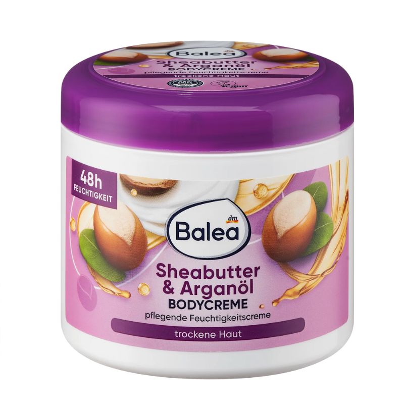 Balea Bodycreme Sheabutter & Arganöl, 500 ml