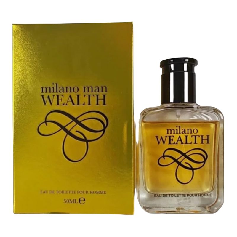 Milano man Wealth Eau de toilette pour homme 50ml